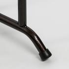 Вешалка костюмная, 37×34×104 см, медный антик - Фото 3