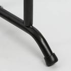 Вешалка костюмная, 37×34×104 см, чёрная - Фото 3