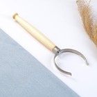 Горшочки для запекания Вятская керамика «Терракота», набор 6 шт. 500 мл, ухват, полка, оранжевые - Фото 6