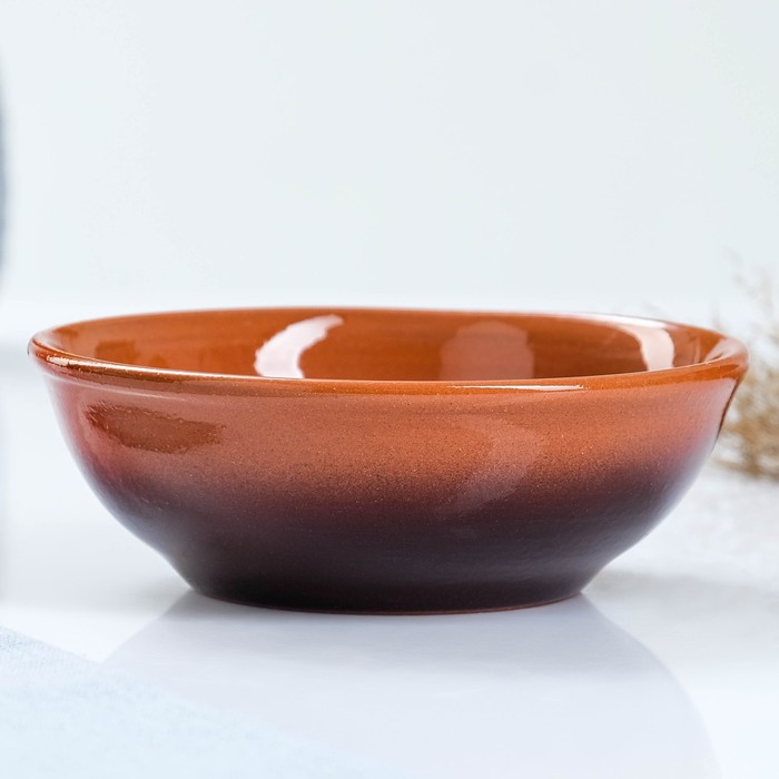 Набор посуды "Вятская керамика" 2,5л + 4х0,5л + ложка, традиционный - фото 1907119521