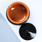 Набор посуды "Вятская керамика" 2,5л + 4х0,5л + ложка, черный - Фото 4