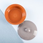 Форма для запекания с крышкой «Вятский, 500 мл, керамика, серая - Фото 3