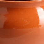 Горшочек под жаркое с крышкой "Вятский" 0,7л, терракота - фото 4309998