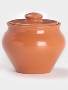 Горшочек под жаркое с крышкой Вятская керамика «Терракота», 700 мл, оранжевый - Фото 4