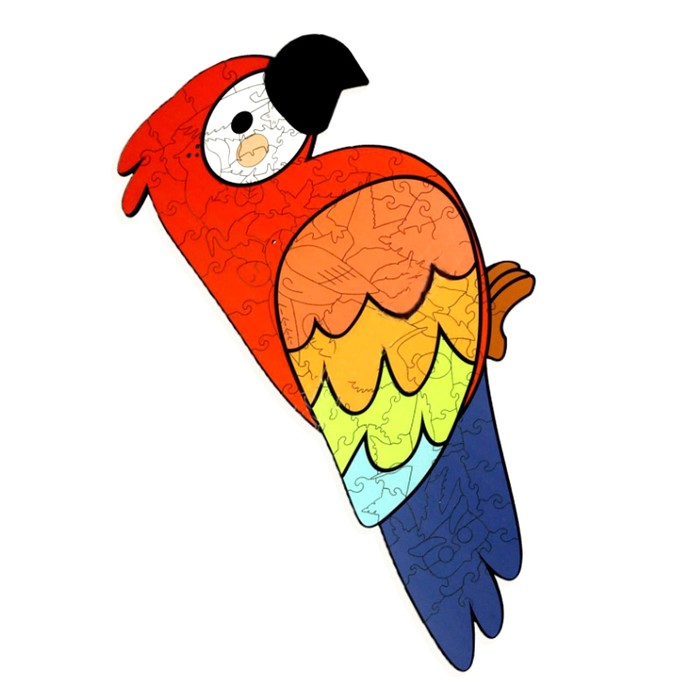 Супер пазл «Попугай» 47457