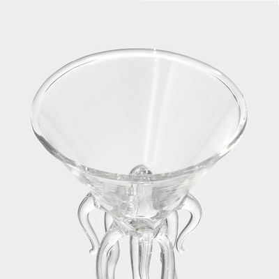 Бокал для мартини Magistro «Медуза», 130 мл, 9×12.5 см, стекло, прозрачный