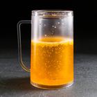 Кружка для пива охлаждающая, 380 мл - фото 9028313