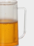 Пивная кружка, 380 мл, охлаждающая, пластик, прозрачная - Фото 7