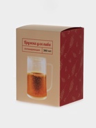 Пивная кружка, 380 мл, охлаждающая, пластик, прозрачная - Фото 8