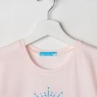 Сорочка для девочки, цвет светло-розовый, рост 128 см - Фото 4