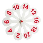 Веер-касса, цифры от 1 до 20, четные (нечетные), Стамм, плотные, пакет с европодвесом - Фото 4