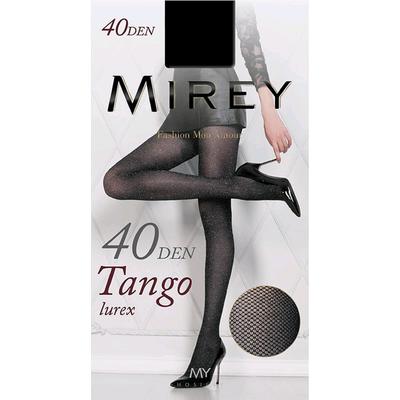 Колготки женские Mirey Tango Lurex, 40 den, размер 2, цвет nero - Фото 1