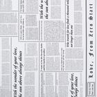 Плёнка матовая двухсторонняя "Газета на белом" розовый, 0,58 х 10 м - фото 7759260