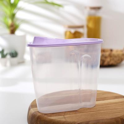 Ёмкость для сыпучих продуктов, 1,5 л, цвет МИКС