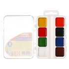 Акварель 8 цветов Calligrata, медовая, без кисти, пластик - Фото 3