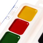 Акварель 8 цветов Calligrata, медовая, без кисти, пластик - Фото 4