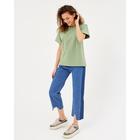 Футболка женскаяMINAKU OVERSIZE FIT: цвет белый, р-р 42 5114026 - фото 14615202