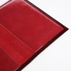 Обложка для паспорта TEXTURA, цвет бордовый - Фото 6