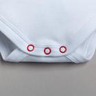 Боди детское «Крошка Я» Happy winter, рост 68-74 см, белое - Фото 5