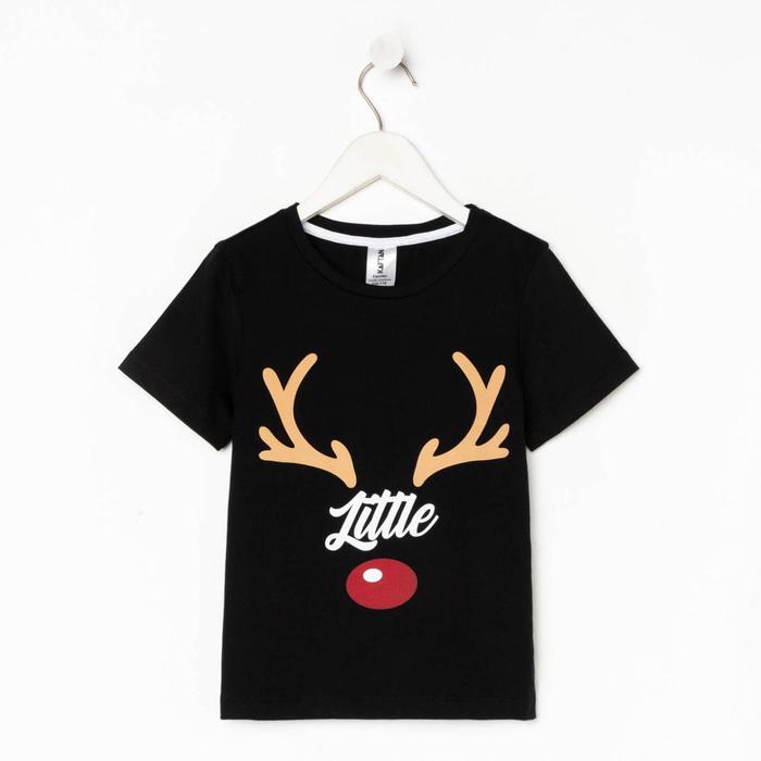 Футболка детская KAFTAN "Хmas litlle one" размер34 (122-128) - Фото 1