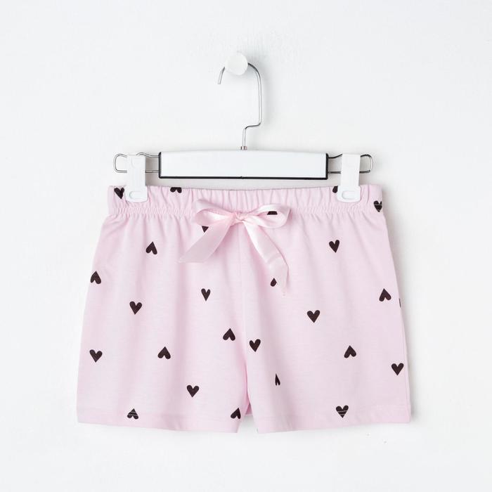 Шорты домашние женские KAFTAN «Сердечки», размер 40-42