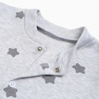 Комбинезон Крошка Я "Звездочки", серый, рост 86-92 см - фото 24377992