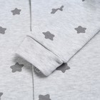 Комбинезон Крошка Я "Звездочки", серый, рост 86-92 см - фото 24377993