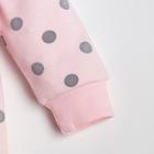 Комбинезон для девочки «Крошка Я. Горошек», рост 62-68 см, розовый - Фото 5