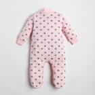 Комбинезон для девочки «Крошка Я. Горошек», рост 62-68 см, розовый - Фото 7