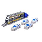 Грузовик инерционный «Автовоз», с машинками, цвета МИКС - Фото 4