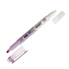 Набор маркеров-текстовыделителей «Пиши - стирай», 6 цветов, двусторонние, скошенный наконечник, узел 5 мм - Фото 4