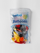 Воздушные шары латексные 14" «С днём рождения тебя», 25 шт., шелкография, МИКС 5185857