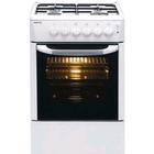 Плита Beko FFSS 62010 GW, комбинированная, 4 конфорки, 71 л, эмаль, белая - фото 51450794