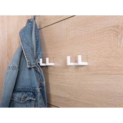 Вешалка Куба 10.123, 650х234х332, Дуб сонома/Белый премиум