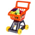 Тележка для супермаркета с фруктами и овощами, цвета МИКС - Фото 1