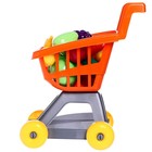 Тележка для супермаркета с фруктами и овощами, цвета МИКС - Фото 2