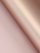 Плёнка матовая для цветов и букетов, двухсторонняя «Цветной блеск» пудра, бронза, 0.58×10 м - фото 23524265