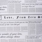 Плёнка матовая двухсторонняя "Газета на белом" сиреневый, 0,58 х 10 м - Фото 7