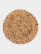 Салфетка сервировочная на стол Доляна «Песок», d=25 см, бежевая - Фото 1