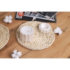 Салфетка сервировочная на стол Доляна «Косичка», плетёная, d=25 см, бежевая - Фото 7