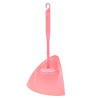 Ершик для унитаза с подставкой угловой 41 см, цвет МИКС - Фото 1