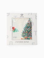 Скатерть новогодняя «Этель» Golden Christmas, d=215±2 см с ГМВО, 100% хлопок, саржа 190 г/м² - Фото 6