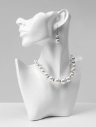 Бюст для украшений «QF. Половина лица», отверстие под серьгу, 18×5×26 см, белый - Фото 3