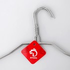 Плечики - вешалка для одежды Доляна, размер 40-44, цвет серый - Фото 5