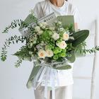 Плёнка матовая двухсторонняя «Газета на белом» красный, 0.58×10 м - Фото 5