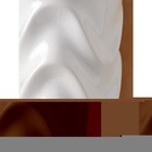 Ваза керамическая "Волна", настольная, белая, 40 см - фото 37539397