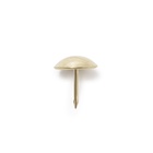 Гвозди ТУНДРА, декоративные, обивочные, 19×22 мм, золото, 200 шт. - Фото 9