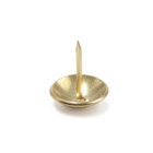 Гвозди ТУНДРА, декоративные, обивочные, 19×22 мм, золото, 200 шт. - Фото 10