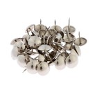 Гвозди ТУНДРА, декоративные, обивочные, 19×22 мм, хром, 200 шт. - Фото 5