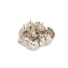 Гвозди ТУНДРА, декоративные, обивочные, 19×22 мм, хром, 200 шт. - Фото 7